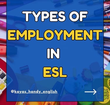 jobs for english teachers
