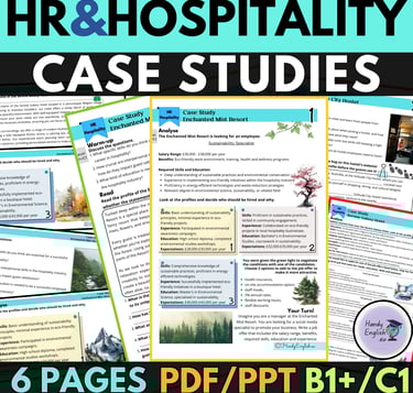 communicative activities for english lessons HR case studies