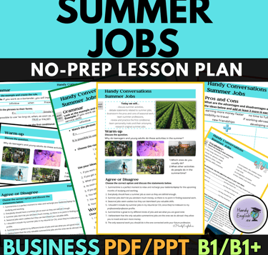 Communicative no-prep Business English Lesson Plan
