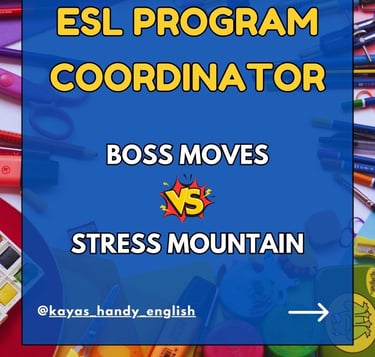 how to find a job as an English Teacher