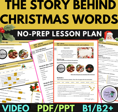 christmas history esl english lesson plan
