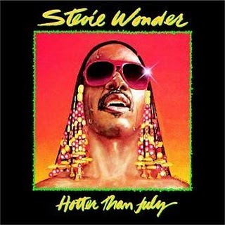Stevie Wonder Hotter Than July album cover