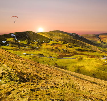 Mam Tor Paragliding 