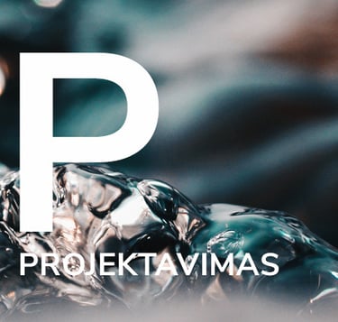 Upinis - vandentvarkos projektavimas