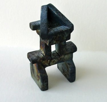 Icon, 1996, raku