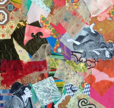 Cultural Appropriation I, 2014, collage, 8.5x11"