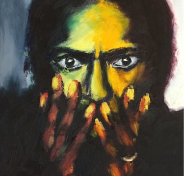 Miles, 2017, oil on canvas, 9x12"