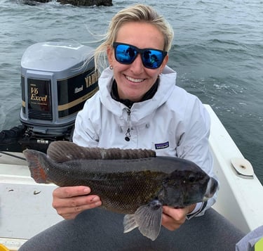Tog caught on our Hurst Tackle Supply Jigs
