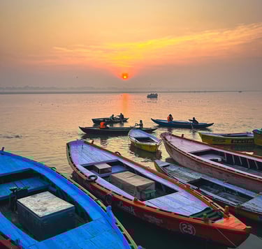Sunrise Boating from Dashashwamedh Ghat