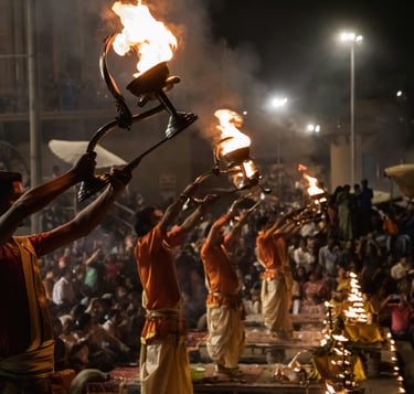 Evening ganga aarti dashashwamedh ghat