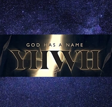 a sign that says god has a name on it