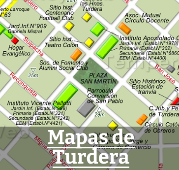 Mapas de Turdera