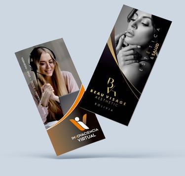 Imagen de flyers de diferentes clientes de guillesdesigns
