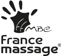 Logo de la fédération française de massages bien être et du répertoire national France massages 
