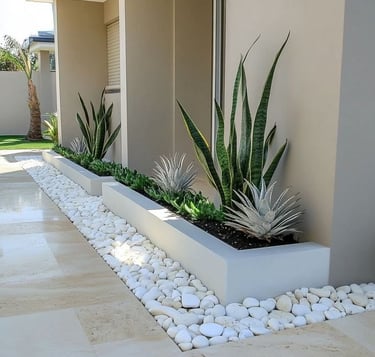 Alçı ve boya uygulamalarıyla modernleştirilen alan