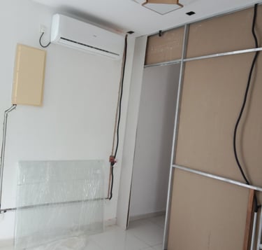 new socket plug and light switch socket install with conceal wiring ,,half of the work process