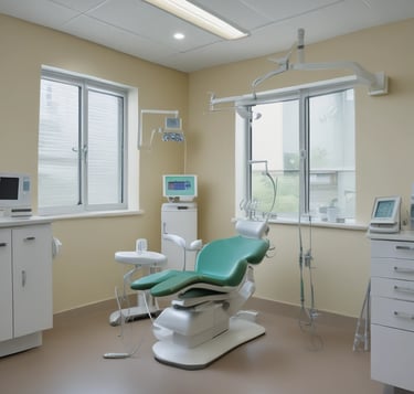 blue and white striped round textile