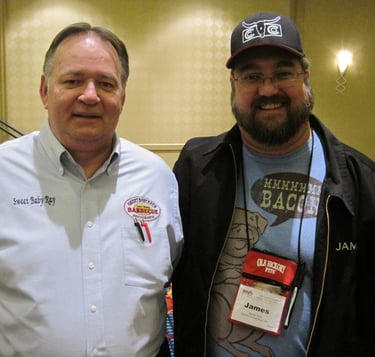 James and David Raymond (Sweet Baby Ray) NBBQA Mobile 2013