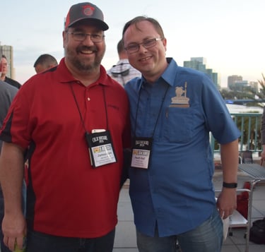 James and Heath Hall (Pork Barrel BBQ) Jacksonville 2016