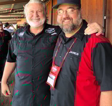James and Myron Mixon (Jack's Old South BBQ) NBBQA Ft. Worth, TX 2018