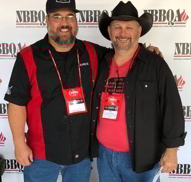James and Vic Clevenger (Chimney Cartel) NBBQA Ft. Worth, TX 2018