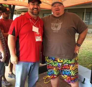 James and Chad Ward (Whiskey Bent BBQ) Ft. Worth NBBQA 2017