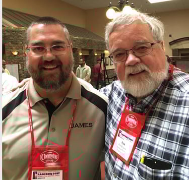 James and Rick Browne (Barbecue America) Ft. Worth NBBQA 2017