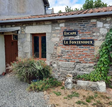 L'extérieur de la salle d'évasion