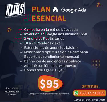 Planes Google Ads 