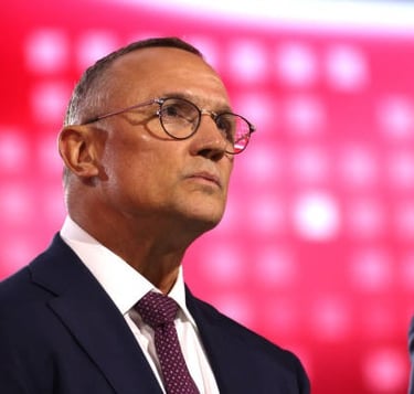 Steve Yzerman during the 2024 NHL draft
