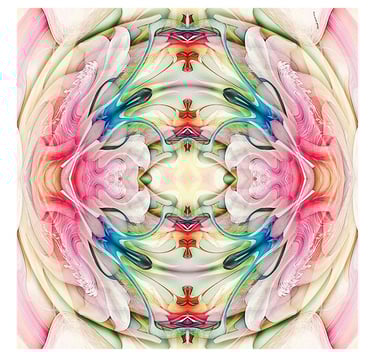 DeConstructed Photography, Abstract art, abstract photography, floral art, Epiphyllum Flower