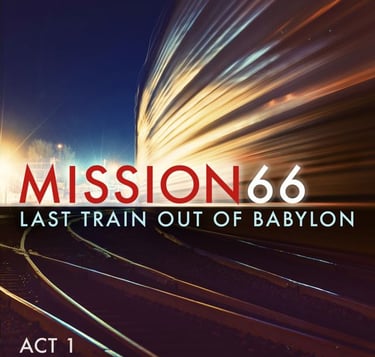 Cover of Mission 66's album Last Train Out of Babylon: Act 1