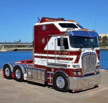 Heywood Freightlines truck