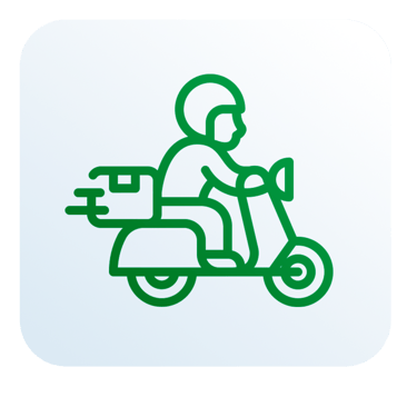 Delivery de bateias