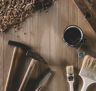 a variety of tools for woodworking