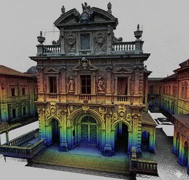 modélisation bâtiment patrimoine