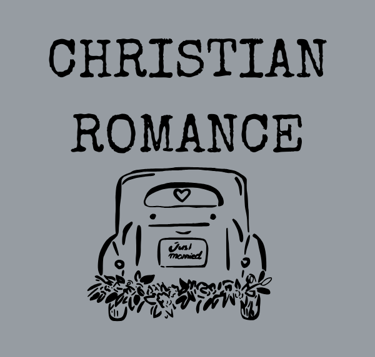 a black and white photo of a car with the words,'christian romance romance
