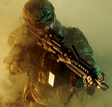 Geriausios airsoft pramogos Lietuvoje: ekstremalūs šratasvydžio žaidimai