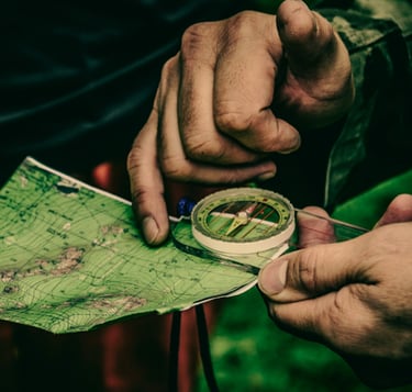 Žygiai po Lietuvą pėsčiomis: orientaciniai žygiai, topografiniai žygiai, kariniai airsoft žygiai