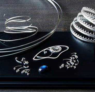 Process of making Russian Filigree jewellery