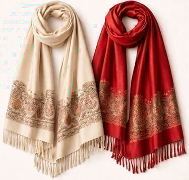 Premium Pashmina wool shawls
