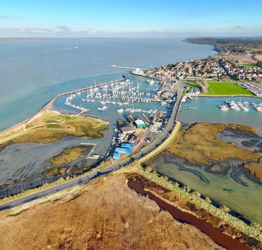 Drone Image Yarmouth, Isle of Wight