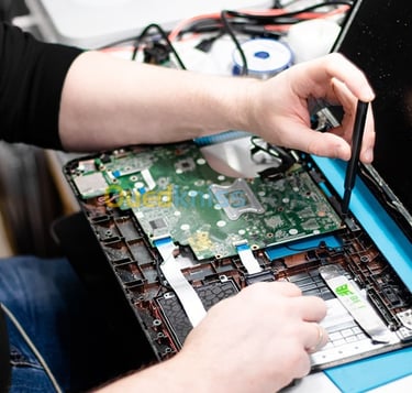 Démontage d'un PC portable