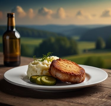 Breaded pork chop/Rántott sertéskaraj