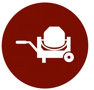Construction Concrete Mixer Icon