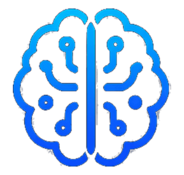 Design process icon showing an AI brain