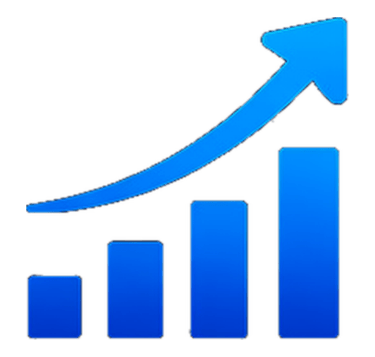 Evolve process icon showing growth and improvement