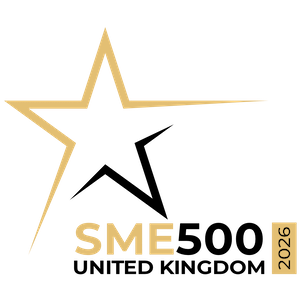Graphic showing that TTB CircularIT has won an award in the 2026 SME500 awards