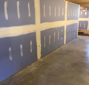 basement drywall installation in belchertown ma