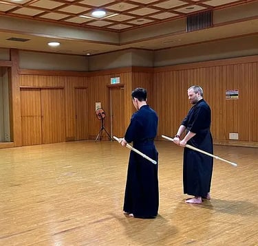 Kendo training
